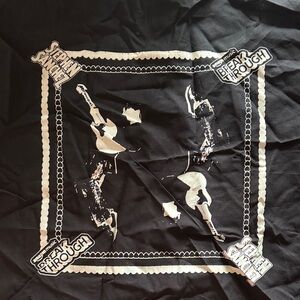 Stephen Sanchez Graphic Black Bandana